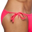 Addicted Cockring Swim Bikini Briefs - Neon Pink