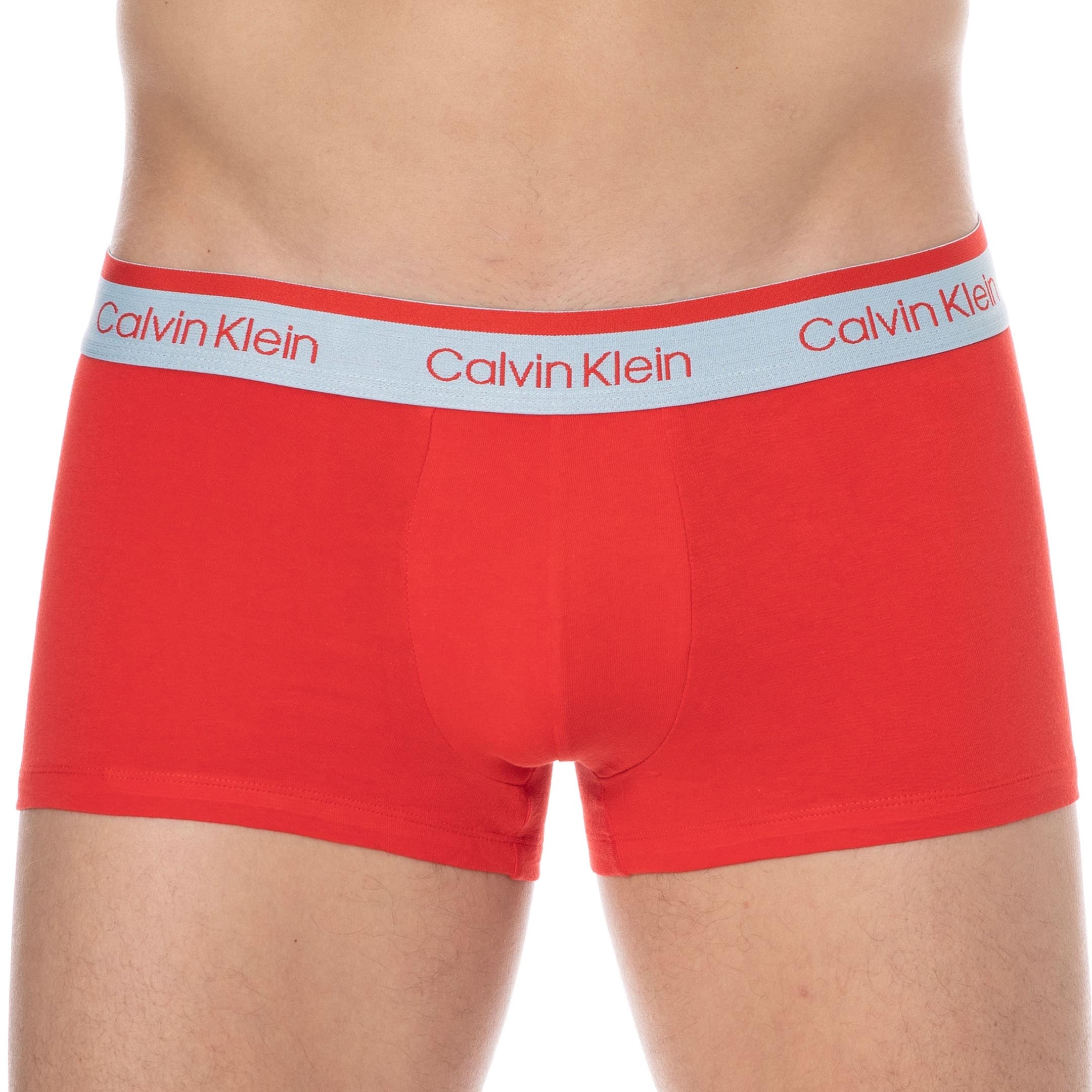 Calvin Klein Pride Cotton Trunks - Red