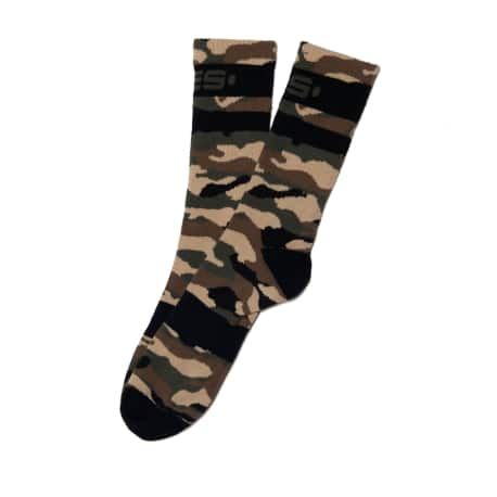 ES Collection Camo Sports Socks - Khaki