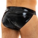 Modus Vivendi Viral Vinyl Tanga Briefs  - Black 