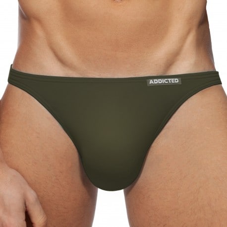 Addicted Mini Swim Bikini Briefs - Khaki