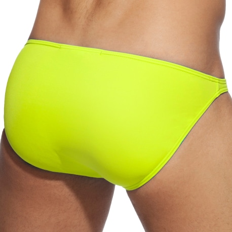 Addicted Mini Swim Bikini Briefs - Neon Yellow