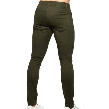 ES Collection Pantalon Slim Fit Kaki