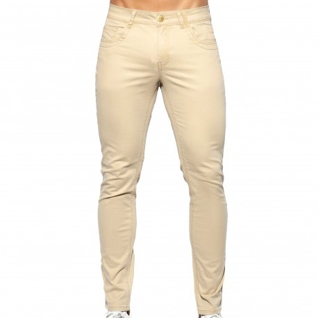 ES Collection Pantalon Slim Fit Beige