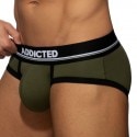 Addicted Basic Colors Cotton Briefs - Khaki