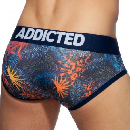 Addicted Lot de 3 Slips Mesh Tropical