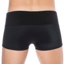 Lookme Striped Microfiber Trunks - Black