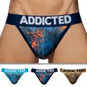 Addicted 3-Pack Mesh Tanga Briefs - Tropical