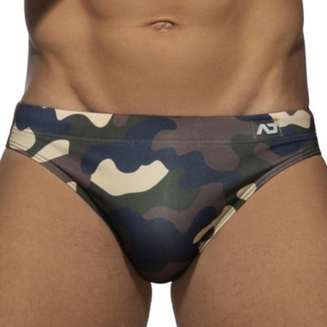 Addicted Basic Swim Briefs - Camo