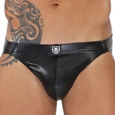 TOF Paris Festish Mini Briefs - Black