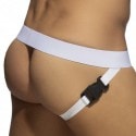 Addicted Click Mesh Jockstrap - White