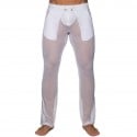 Addicted Mesh Pants - White