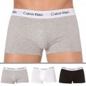 Calvin Klein Lot de 3 Shortys Cotton Stretch Noir - Blanc - Gris