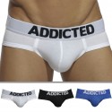 Addicted Lot de 3 Slips My Basic Blanc - Noir - Royal