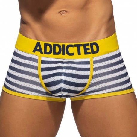 Addicted 3-Pack Mesh Sailor Trunks