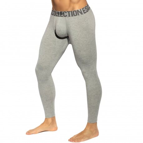 ES Collection Basic Cotton Long John - Grey