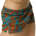 Marcuse Paisley Boxer Shorts - Green