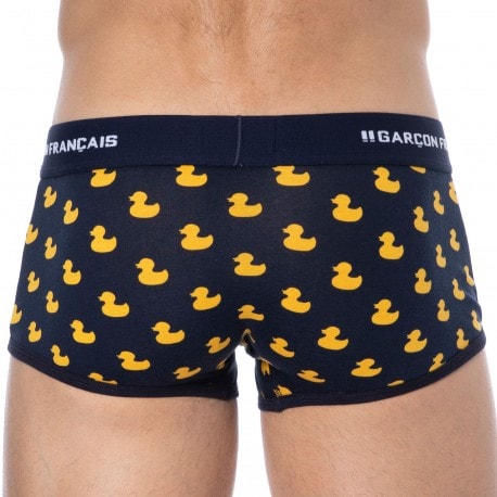 Garçon Français Duck Cotton Trunks - Navy