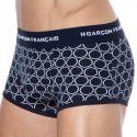 Garçon Français Circle Cotton Trunks - Navy