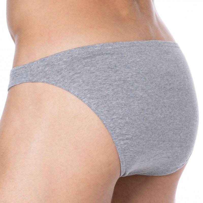 TOMMY HILFIGER WOMENS THONG SEXY UNDERWEAR PANTIES SET OF 3 GRAY