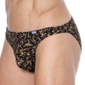 SKU Cotton Mini Briefs - Black Baroque