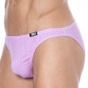 SKU Cotton Mini Briefs - Pink Gingham