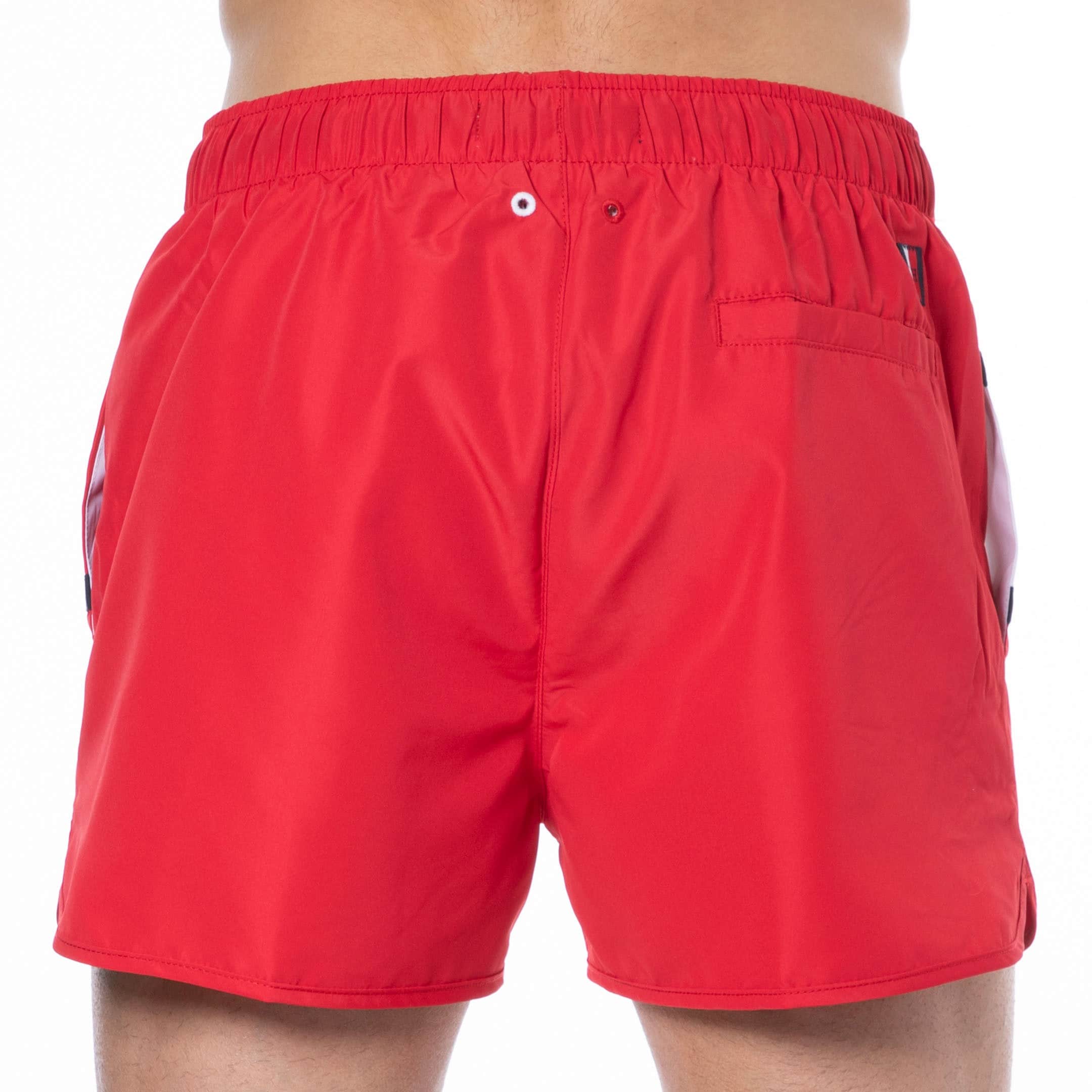 tommy hilfiger wrap flag swim shorts