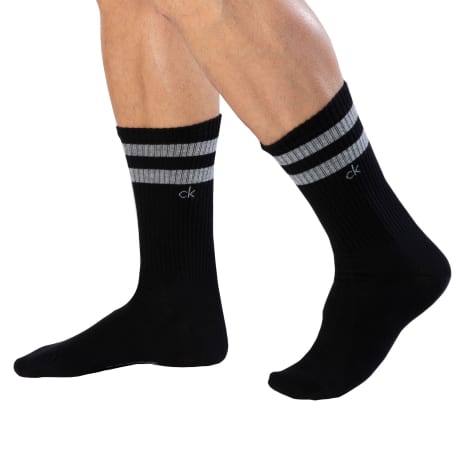 Calvin Klein 2-Pack Maurice Crew Socks - Black