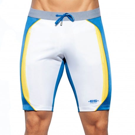 Light blue compression on sale shorts