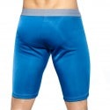 ES Collection Sportive Compression Shorts - White - Blue