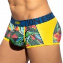 ES Collection Floral Mesh Push Up Trunks - Yellow