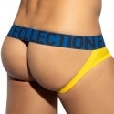 ES Collection Floral Mesh Push Up Jock - Yellow