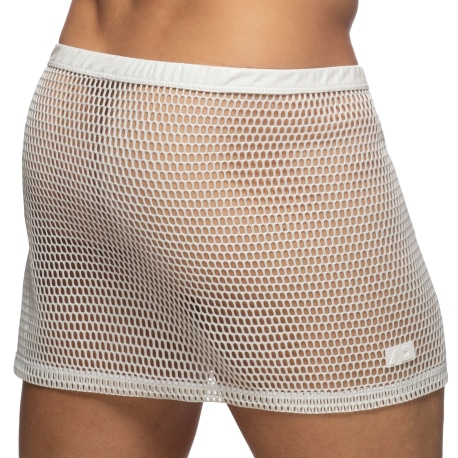 Addicted Party Mesh Skirt - White