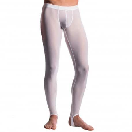 White Men s Sexy leggings INDERWEAR