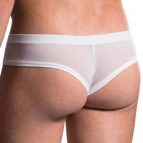 Manstore M101 Cheeky Briefs - White