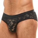 Modus Vivendi Floral Lace Classic Briefs - Black