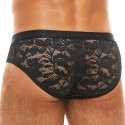 Modus Vivendi Floral Lace Classic Briefs - Black