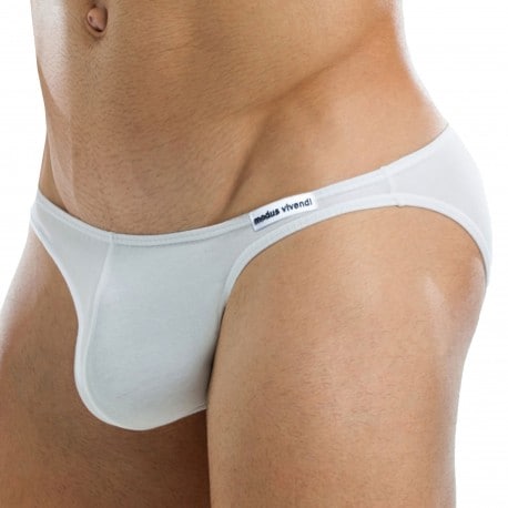 Modus Vivendi Antibacterial Low Cut Briefs - White