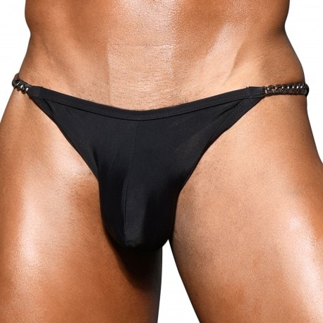 Andrew Christian Almost Naked Hang-Free Briefs - Charcoal