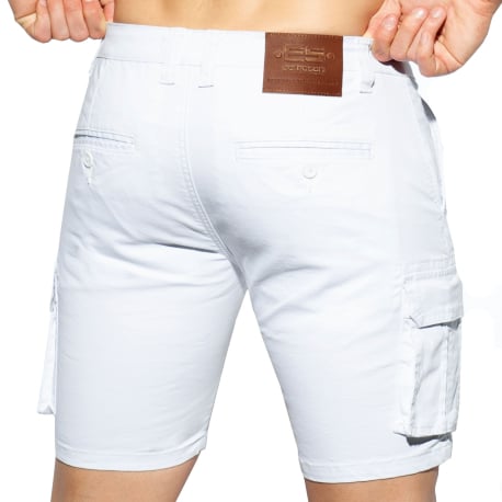 ES Collection Bermuda Cargo Blanc