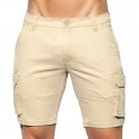 ES Collection Bermuda Cargo Beige