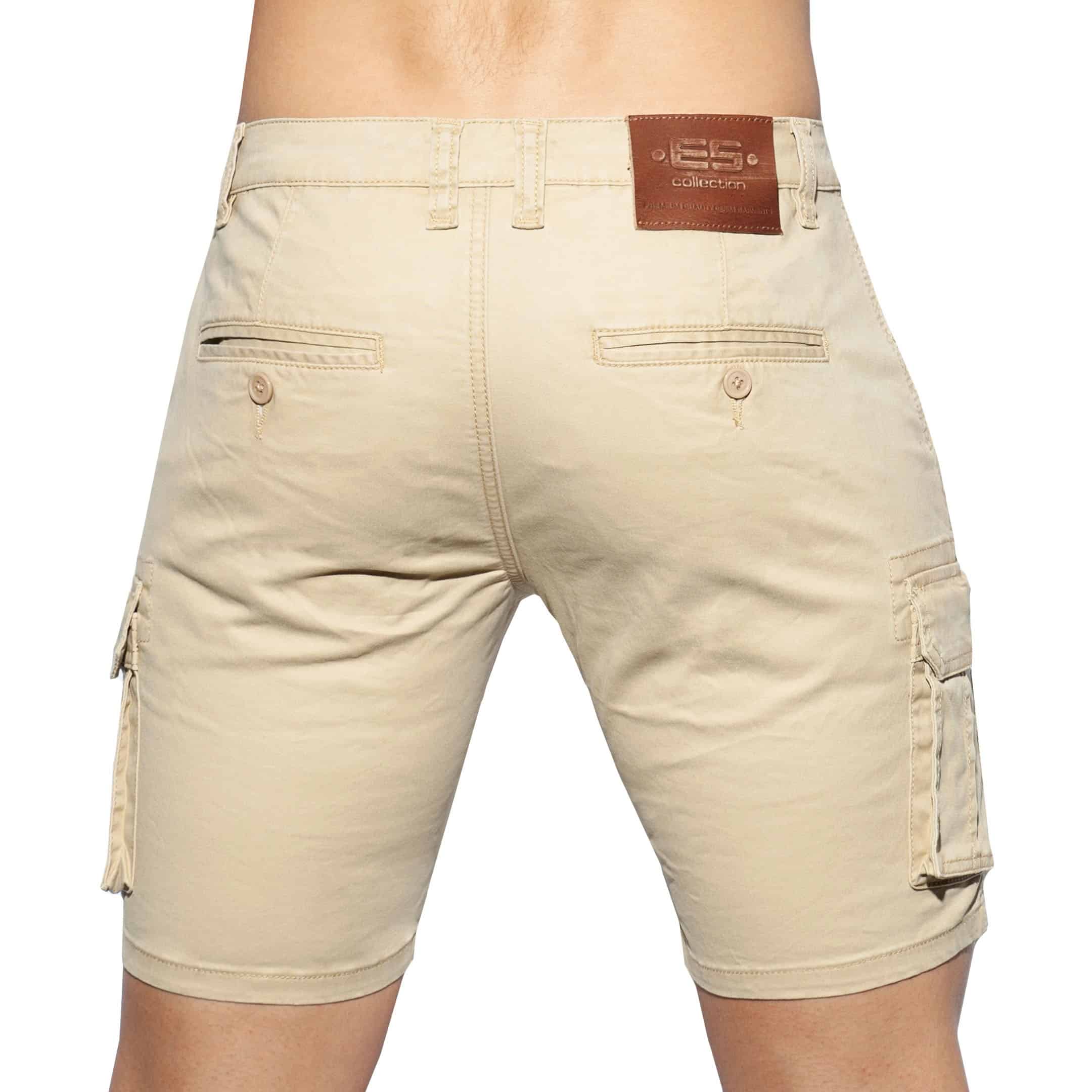 ES Collection Cargo Bermuda - Beige | INDERWEAR