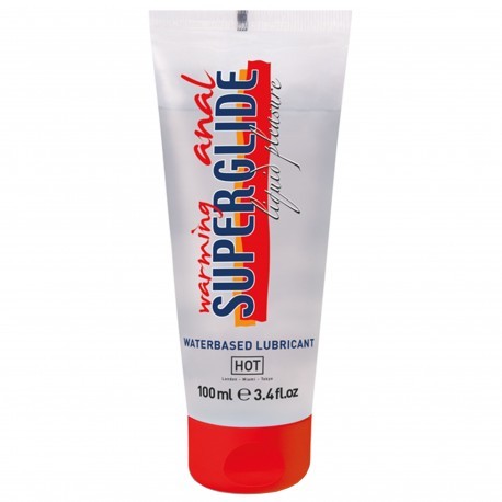 HOT Lubrifiant Chauffant Anal Liquide Superglide - 100 ml