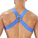 TOF Paris Fetish Elastic Harness - Blue