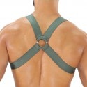 TOF Paris Fetish Elastic Harness - Khaki