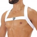 TOF Paris Fetish Elastic Harness - White