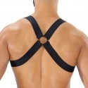 TOF Paris Fetish Elastic Harness - Black