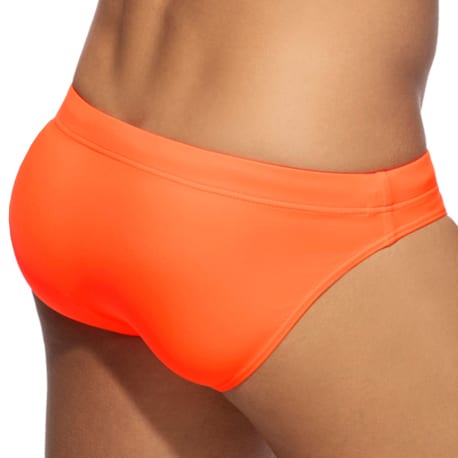 Addicted Neon Swim Briefs - Orange