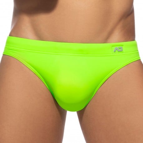 Addicted Neon Swim Briefs - Lime