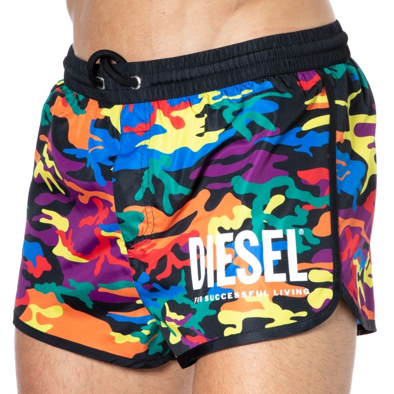 Diesel Pride Camouflage Swim Shorts - Multicolor | INDERWEAR